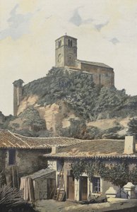 Chantemerle, Chiesa, lato N E da French Photographer