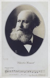 Charles Gounod, pianista e compositore francese (foto b/n) da French Photographer