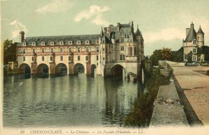 Chenonceaux, Il Castello, La Facciata Orientale da French Photographer