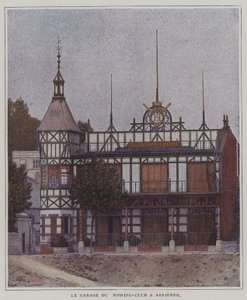 Clubhouse della Società delle Regate Parigine, Asnières, Parigi, Francia da French Photographer