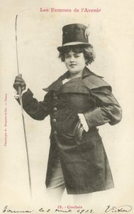Cocchiere, Donna del Futuro da French Photographer