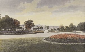 Compiegne, facciata del Palazzo sul piccolo parco da French Photographer