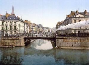 Confluenza di Edre e Loira a Nantes da French Photographer