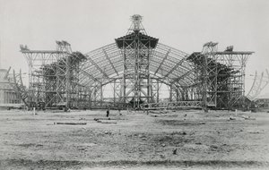 Costruzione della Galerie des Machines per l