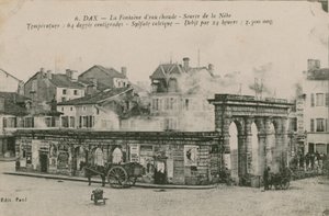 Dax - la sorgente di acqua calda - fonte di Nebe da French Photographer