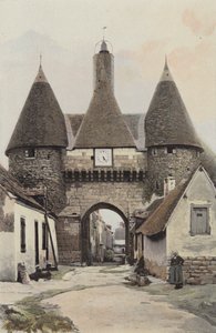 Deols, Antica porta della città da French Photographer