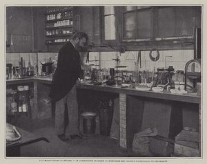 Direttore delle Opere Scientifiche e Tecniche nel laboratorio di chimica alla fabbrica di porcellana di Sèvres, Francia da French Photographer