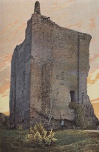 Domfront, Donjon, vista esterna da French Photographer