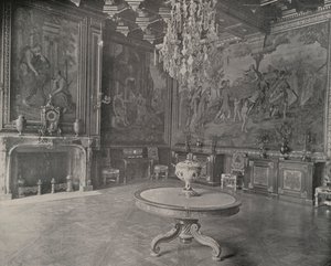 Sala da Disegno, Palazzo di Fontainebleau da French Photographer