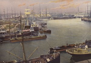 Dunkerque, Vista del porto