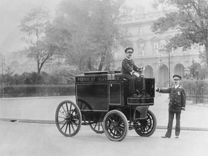 Carrello postale elettrico, 1901
