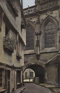Falaise, Chiesa della Trinità, passaggio sotto il coro da French Photographer