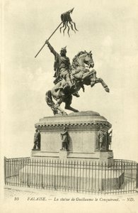 Falaise, La statua di Guglielmo il Conquistatore, ND da French Photographer