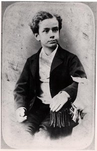 Fernand Pelloutier (1867-1901) da bambino da French Photographer