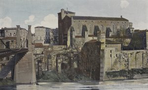 Gaillac, Chiesa di San Michele, Vista sud-ovest da French Photographer