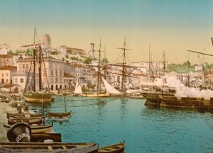 Veduta generale del porto di Cannes da French Photographer