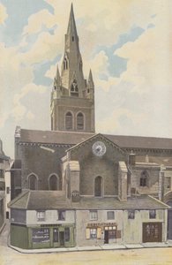 Grenoble, Chiesa di Saint-André, lato nord da French Photographer