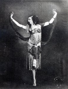 Ida Rubinstein nel ruolo di Salomè