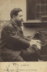 Isaac Albeniz, pianista e compositore spagnolo (1860-1909)