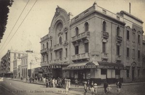 Teatro Italiano, Tunisi, Tunisia da French Photographer