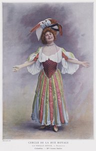Jeanne Saulier come Colombine in La Vieille Revue da French Photographer