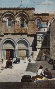 Gerusalemme, facciata del Santo Sepolcro da French Photographer