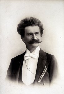 Johann II Strauss figlio (1825-1899), compositore austriaco da French Photographer