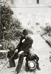 Jules Ferry e suo nipote Abel Ferry da French Photographer