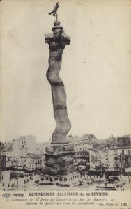 La Colonna di Luglio è presa da convulsioni da French Photographer