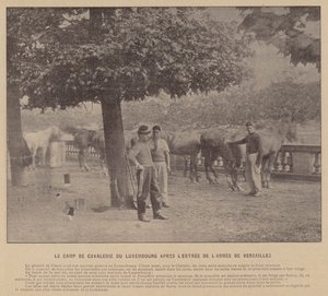 La Comune di Parigi, Il campo di cavalleria del Lussemburgo dopo l