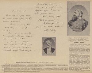La Comune di Parigi, Louis-Charles Delescluze, Gustave Courbet