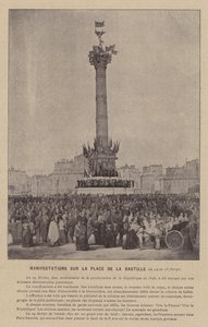 Manifestazioni in Place de la Bastille, dal 24 al 28 febbraio da French Photographer