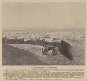 La Comune di Parigi, Parco d