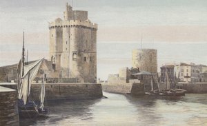 La Rochelle, Ingresso del porto, Torre Saint-Nicolas, Torre della Catena
