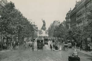 La Rue du Temple et la Place de la Republique