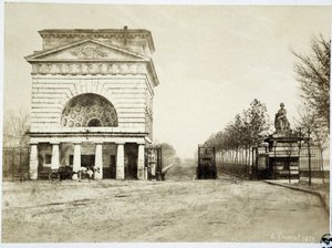 La barriera di Passy in "les barrières de Paris" fotografie di Gouviot