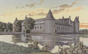 Le Plessis-Bourre, Castello, Insieme S O da French Photographer