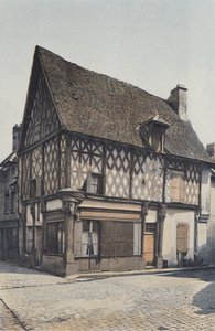 Levroux, Antica casa in legno sulla piazza