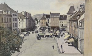 Lons-le-Saulnier, Place de la Liberte da French Photographer