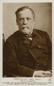 Louis Pasteur (1822-1895), chimico e microbiologo francese da French Photographer
