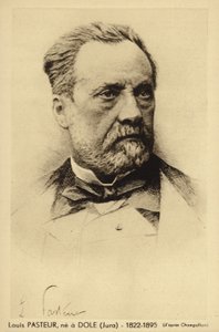 Louis Pasteur (1822-1895), chimico e microbiologo francese da French Photographer