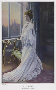Madame Valdey, attrice francese da French Photographer