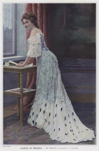 Mademoiselle Duluc, attrice francese da French Photographer