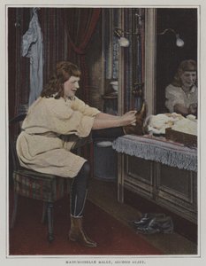 Mademoiselle Salle, secondo soggetto, nel suo camerino