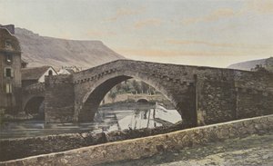 Mende, Ponte di Notre-Dame, sul Lot da French Photographer
