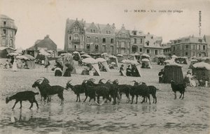 Mers - una parte della spiaggia da French Photographer