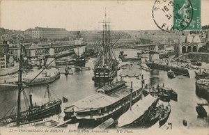 Porto militare a Brest, Francia
