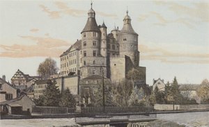 Montbeliard, Vista del castello da French Photographer