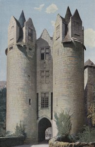 Montreuil-Bellay, Castello Vecchio, Il grande Chatelet da French Photographer