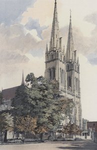 Moulins, Cattedrale, Facciata ovest da French Photographer